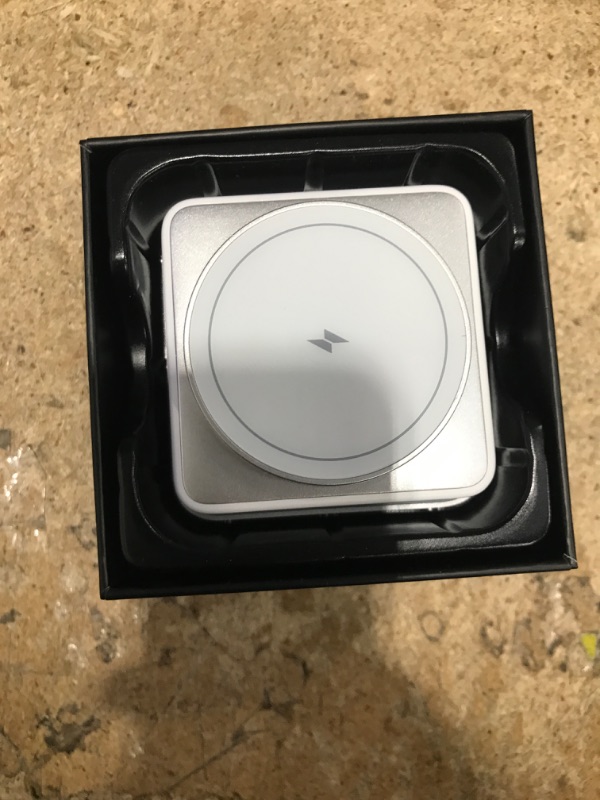 Photo 1 of ?2025 Upgraded? Wireless Charger 3 in 1, Foldable Wireless Charging Station with Light for Apple MagSafe Charger, Travel Magnetic Charger for iPhone 16/15/14/13/12 Apple Watch AirPods (20W Adapter)