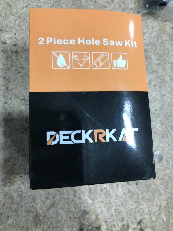 Photo 1 of 2 Piece hole saw kit