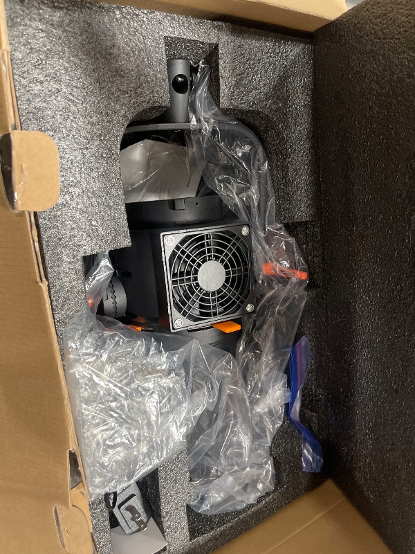 Photo 1 of GVM Conical Optical Snoot Kit, Spotlight Snoot Photography with 40° Projection Lens, 30 Gobos and 5 Color Filters, Adjustable Focus Bowens Mount Snoot for Studio LED Video Lights Flash Up to 600W