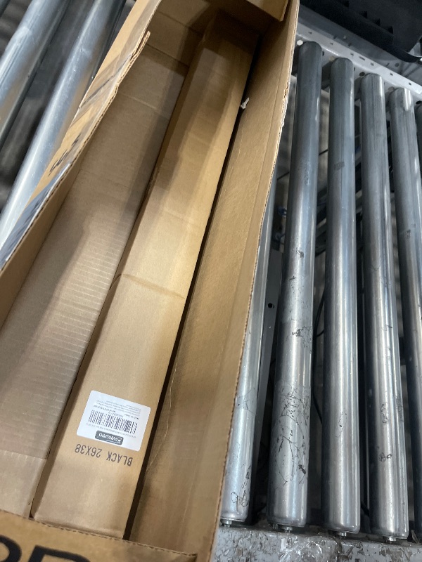 Photo 1 of RVINGPRO RV Blinds for Camper Windows, Camper Replacement Blinds, Privacy Protection, RV Window Shades for RV, Camper, Travel Trailer, Black (26" W x 38" L)