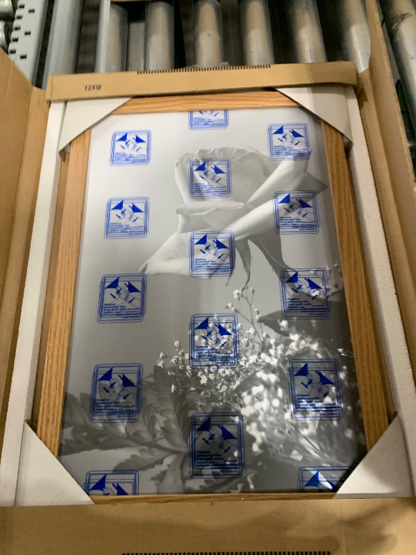 Photo 1 of ***(MAJOR DAMAGE/ SEE NOTES)***
Americanflat 12x18 Poster Frame with Polished Plexiglass - Wide Picture Frames Made of Engineered Wood for Vertical or Horizontal Wall Display - Epic Collection - Dark Oak