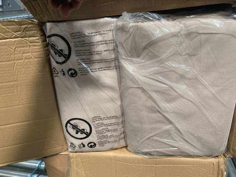 Photo 1 of AAAAAcessories Outdoor Chaise Lounge Cushions, Waterproof, Fade-Resistant Patio Furniture Replacement Cushions, 80" x 26" x 3", Set of 2, Beige