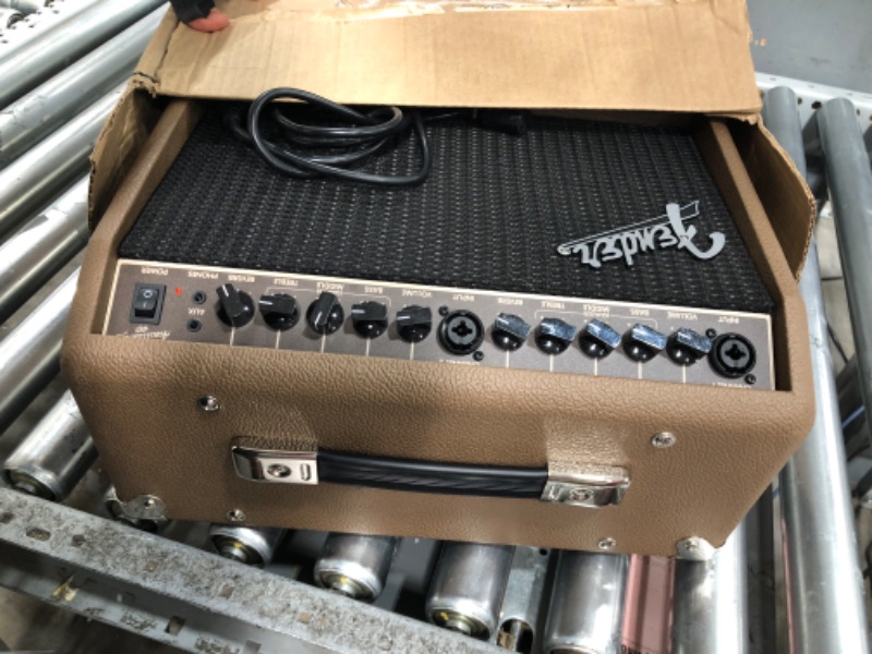 Photo 1 of (Item sold for parts only) Fender Acoustasonic Guitar Amp for Acoustic Guitar, 40 Watts, with 2-Year Warranty 2x6.5 Inch Speakers, Chorus Effect, Dual Front-panel Inputs