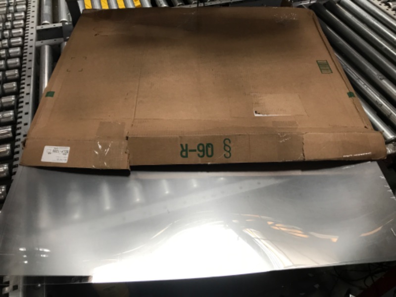 Photo 1 of (3 Pack) PET Sheet Panels - 24 x 36 x 0.04 Plexiglass-Quality Lightweight and Shatterproof Glass Alternative Perfect for DIY Sneeze Guards, Face Shields, Railing Guards, and Pet Barriers