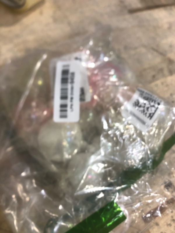 Photo 1 of 24 Pcs Colorful Bubble Decorations Ball Cake Topper Balloon Cake Topper Bubble Bubble Balls Cupcake Insert Topper Set DIY Decoration for Wedding Anniversary Baby Shower Birthday Party(ClearPinkWhite)