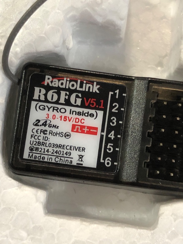 Photo 1 of (missing receiver) ATA HOBBY Radiolink RC4GS V3(V2 Upgrade) 5 Channel RC Radio Transmitter and 2Pcs R6FG Receiver with Gyro 2.4ghz 400M Remote Controller 