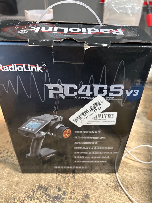 Photo 1 of (missing receiver) ATA HOBBY Radiolink RC4GS V3(V2 Upgrade) 5 Channel RC Radio Transmitter and 2Pcs R6FG Receiver with Gyro 2.4ghz 400M Remote Controller 