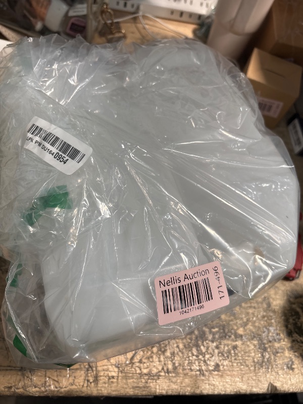 Photo 1 of **** PARTIAL SET *** Ziliny 3 Pcs 1 Gallon Plastic Jug with Lids Square Empty Storage Containers Plastic Jar Containers for Water Sauces Soaps Detergents Liquids Cleaning Solutions(Translucent Color)