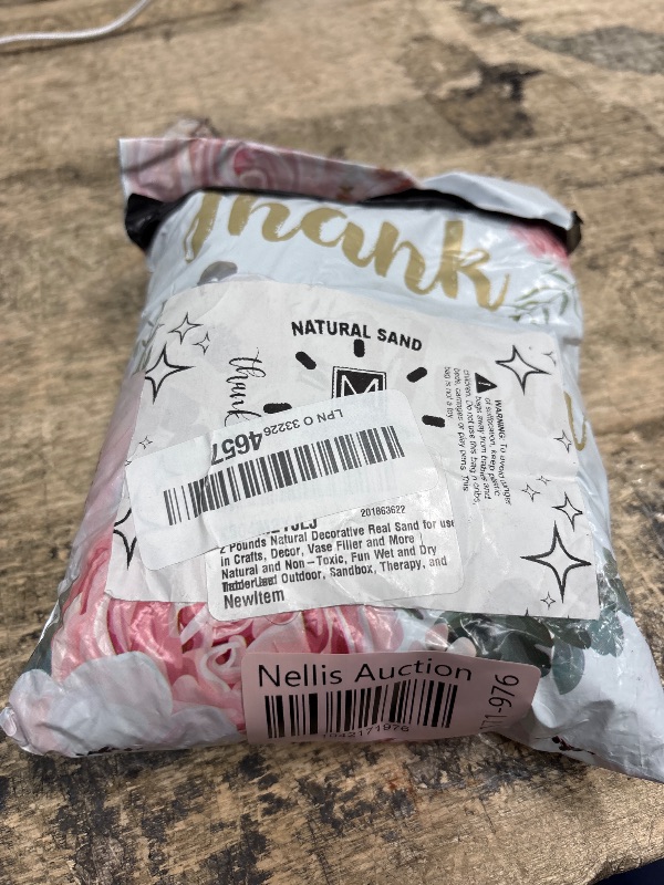 Photo 1 of 2 Pounds Natural Decorative Real Sand for use in Crafts, Decor, Vase Filler and More | Natural and Non-Toxic, Fun Wet and Dry Indoor and Outdoor, Sandbox, Therapy, and Table Use