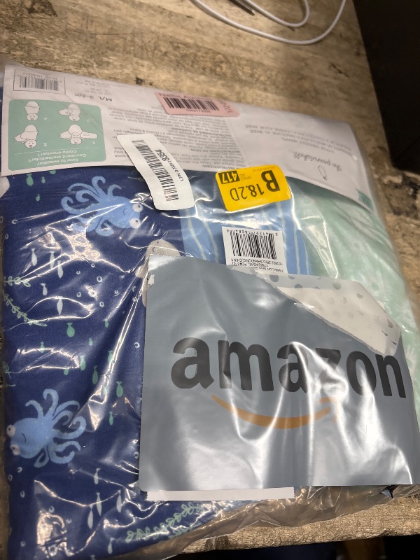 Photo 1 of *ONLY 1* The Peanutshell Baby Swaddle Set for Boys or Girls - Unisex 3 Pack - Nautical Theme (Medium/Large - 3-6 Months)