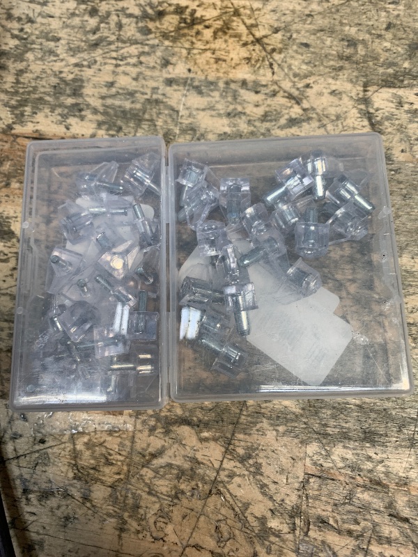 Photo 1 of 5 Millimeters Shelf Support Peg?Support Cabinet Shelf Pins?Clear Plastic Replacement Peg Cabinet Shelf Supports Pins for Kitchen Furniture Book Shelves Shelf Holder Locking Pins (20 Pieces)