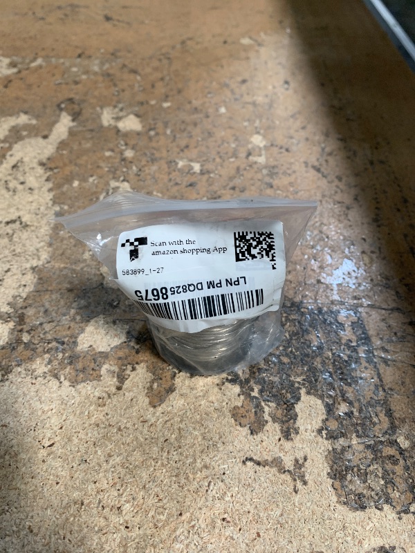 Photo 1 of 18 Gauge Wire for Jewelry Making, 33 Yards Craft Wire Bendable 18 Gauge Stainless Steel Wires for Jewelry Making 1mm Beading Wires Wrapping for Crafting