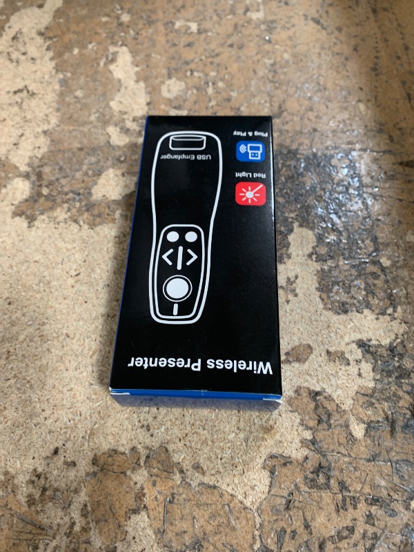 Photo 1 of 2-in-1 USB Type C Presentation Clicker Wireless Presenter Remote for PowerPoint, Powerpoint Clicker with Volume Control PowerPoint Slide Advancer for Mac, Computer, Laptop-E600