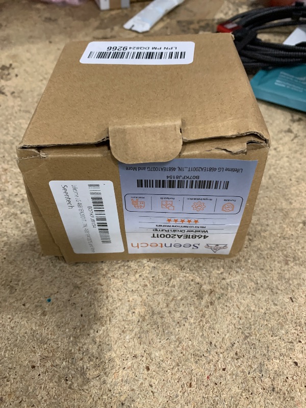 Photo 1 of 4681EA2001T Washer Drain Pump Motor Exact Fit for Kenmore & LG washer drain pump by Seentech - Replaces Part Numbers AP5328388, 2003273, 4681EA2001D, 4681EA2001N, 4681EA1007G and More