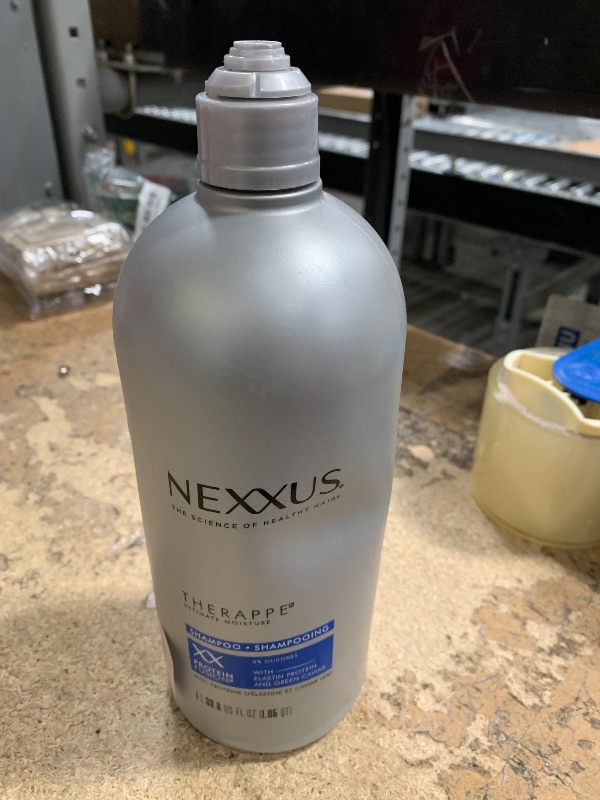 Photo 1 of **SEE NOTES***Nexxus Therappe Moisturizing Shampoo Ultimate Moisture for Dry Hair Silicone-Free, Moisturizing ProteinFusion with Elastin Protein and Green Caviar 33.8 oz