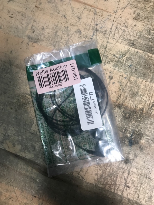 Photo 1 of Amazon Basics USB-C Wired Earbuds with Microphone, In Ear Headphones, 4.2 ft long cable, S/M/L Ear Tips, One size, Black
