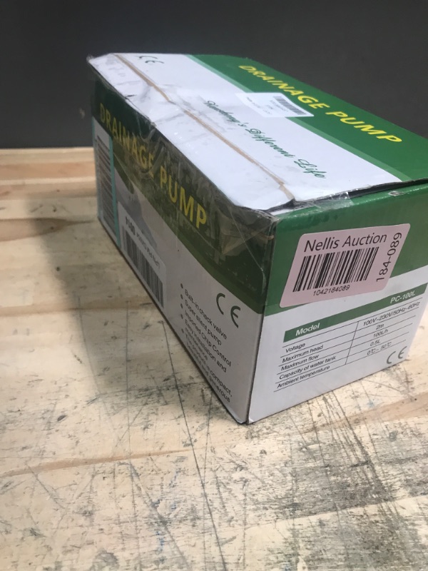Photo 1 of AC Condensate Removal Pump with 6.6 ft/2 m Lift for Air Conditioner, Furnace, Dehumidifier, 110V