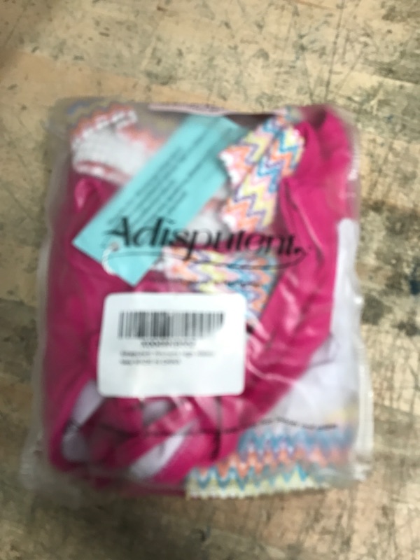 Photo 1 of Adisputent Womens High Waisted Bikini Sets Scoop Neck Color Block Swimsuits Retro Two Piece Bathing Suits 2 XL