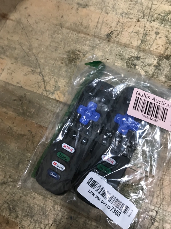 Photo 1 of ?Pack of 2? Replacement Remote Control for All Roku TV, Compatible with TCL Roku, Hisense Roku, Onn Roku Smart TVs 2-Year Warranty, for Roku TV Remote (Not for Roku Stick or Roku Player)