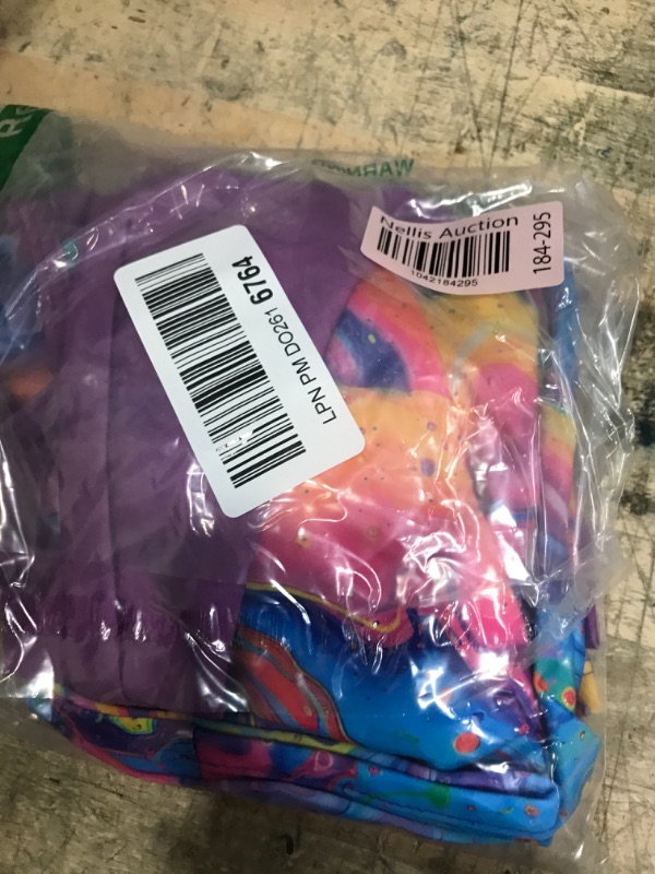 Photo 1 of *MISSING BOTTOMS* swimsobo Girl Rashguard Swimsuit for Kids Size 5-6 Years Purple Tankini Sets Sun Protect Bathing Suit 3 Pieces Long Sleeve Child Swimwear