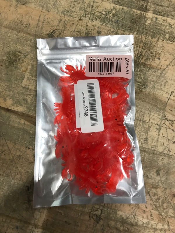 Photo 1 of 20 Pcs Mini Lobster Claw Crawfish Boil Party Supplies Soft TPR Lobster Food Models Fake Crawfish Party Decorations for Early Education Teaching Aids, Pendants, Party Shooting Props,Sea Creature Models