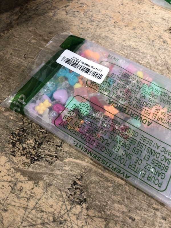 Photo 1 of 170-230PCS Mixed Colors Assorted Acrylic Beads for Bracelet Making, Flower Bow Butterfly Candy Star Heart GummyBear Aesthetic Bracelet Charms,Cute Beads for Jewelry Making DIY Keychain Phone Charms