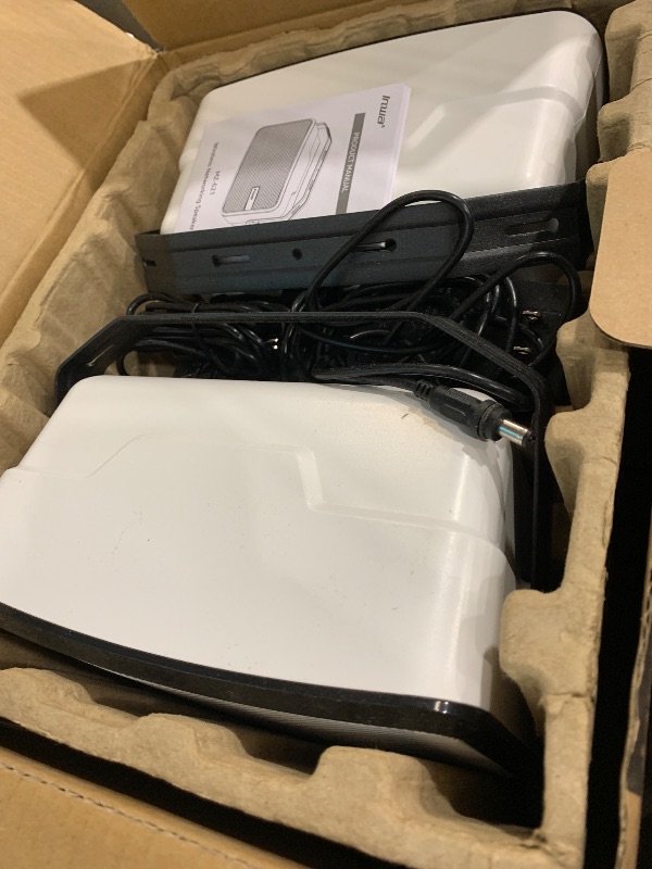 Photo 1 of Inwa Outdoor Bluetooth Speakers, IPX5 Waterproof 400W Wall Mount Speaker, Powerful Indoor/Outdoor Sound System, Wireless Sync Up to 100 Speakers, Suitable for Patio/Porch/Gazebo/Garage(MZ-621, Pair)