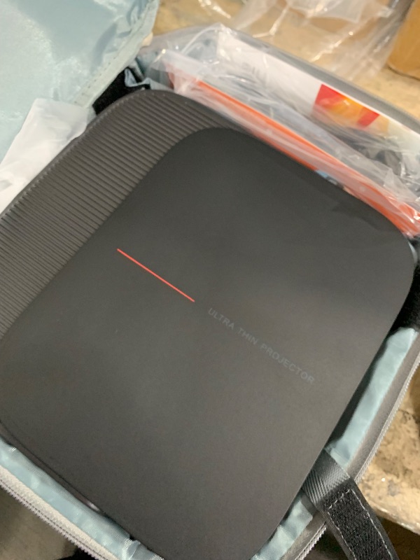 Photo 1 of [2025 Netflix-Official | 386+ Built-in Apps] DBPOWER E2 Smart Projector with WiFi and Bluetooth, Mini Projector 4K Support with Netflix, Youtube, Disney+, Hulu, Max, Crunchyroll w Portable Case