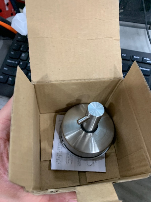 Photo 1 of ****************MISSING 1********************

YOHOM Stainless Steel Vacuum Suction Cup Bathroom Shower Holders - Removable Towel Rack, Bathrobe and Loofah Hooks with Brushed Finish