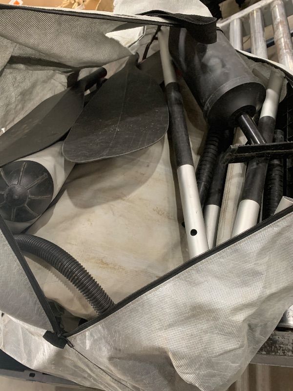 Photo 1 of FOR PARTS** Intex 68309EP Excursion Pro K2 Inflatable Kayak Set: Includes Deluxe 86in Kayak Paddles and High-Output Pump – SuperTough PVC – Adjustable Bucket Seat – 2-Person – 400lb Weight Capacity