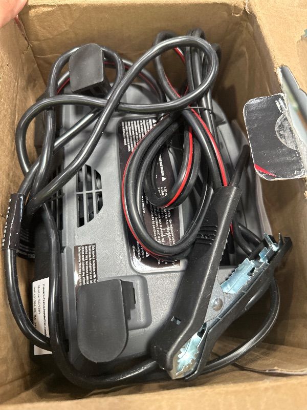 Photo 1 of ** PATRS ONLY ** Schumacher Electric Fully Automatic Car Battery Charger & Engine Starter - 6V / 12V Battery Charger & Maintainer - for Standard, AGM, Gel & Deep-Cycle Batteries - Reverse Hook-Up Protection - SC1281