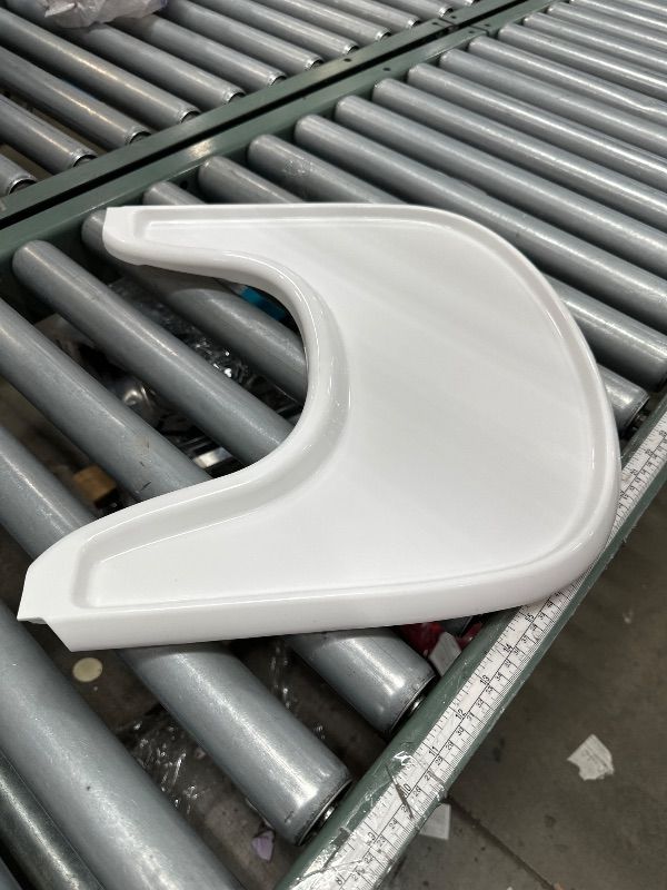 Photo 1 of ** TRAY ONLY ** LuQiBabe Baby High Chair Tray Compatible with Stokke Tripp Trapp Chair (V2 and Beyond) with Smooth Surface and Strong Suction Power Made of Food-Safe Plastic (BPA BPS BPF Lead Phthalate Free) - White