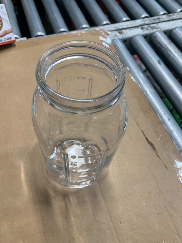 Photo 1 of ** LID IS BROKEN**
AOZITA 64 oz Glass Pitcher with Lid - 2 Quart Mason Jar Pitcher with Filter Lid, Wide Mouth Jar Leak-proof Water Jug, Heavy Duty Glass Container for Water, Juice, Milk, Tea, Iced Coffee, and Drinks