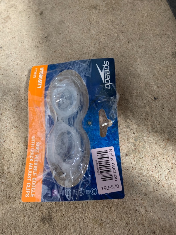 Photo 1 of Speedo Unisex-Adult Swim Goggles Hydrosity, Clear