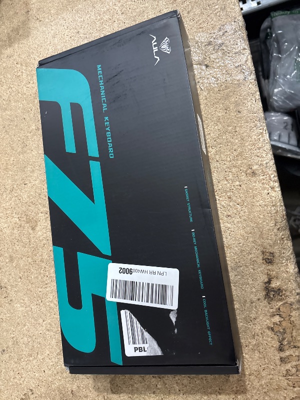 Photo 1 of AULA F75 75% Wireless Mechanical Keyboard, Hot Swappable Creamy Keyboard, Pre-lubed Reaper Switches, 2.4GHz/Type-C/BT5.0, RGB Backlit Gaming Keyboards(White & Blue)