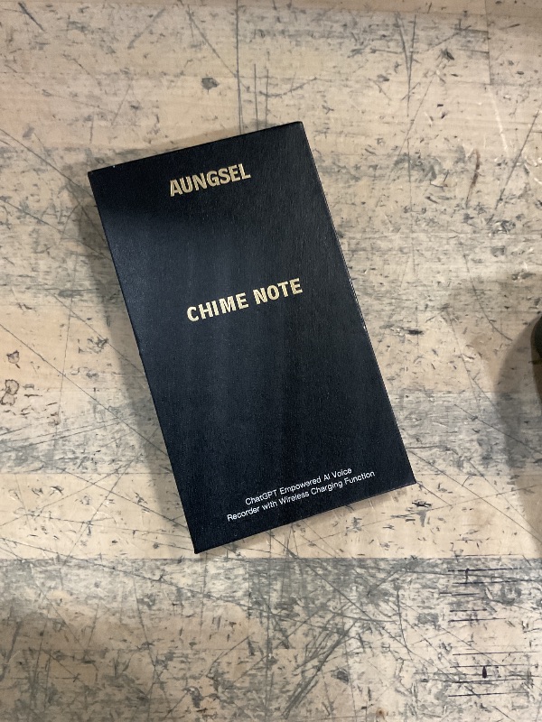 Photo 1 of AI Voice Recorder, Transcribe & Summarize AI Audio Recorder, Support 121 Languages, 64GB Memory, Wireless Charging, App/Web Control, Digital Recording Device for Lectures, Meetings, Calls, Black