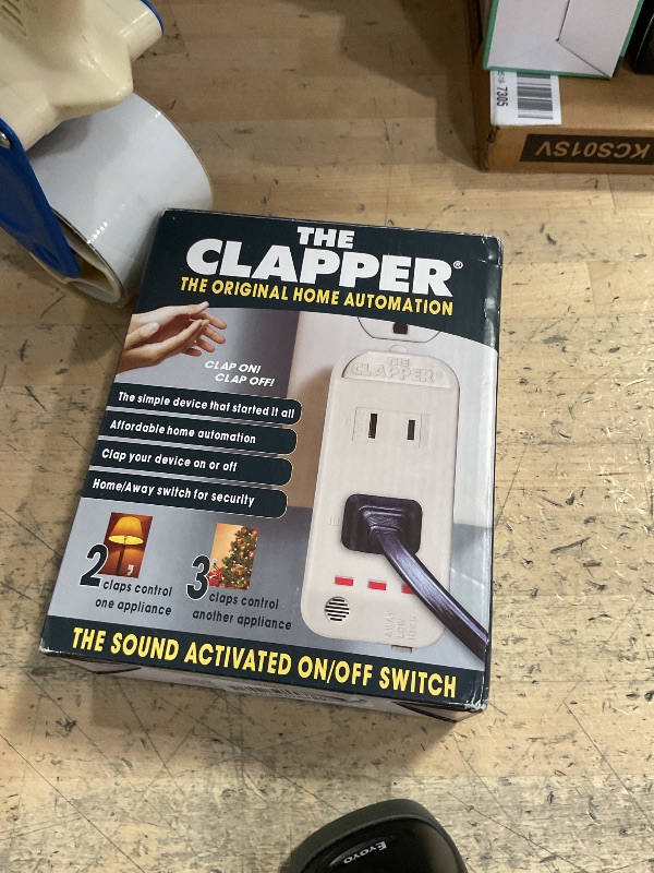 Photo 1 of Clapper The Original Home Automation Sound Activated Device, On/Off Light Switch, Clap Detection, As Seen On TV