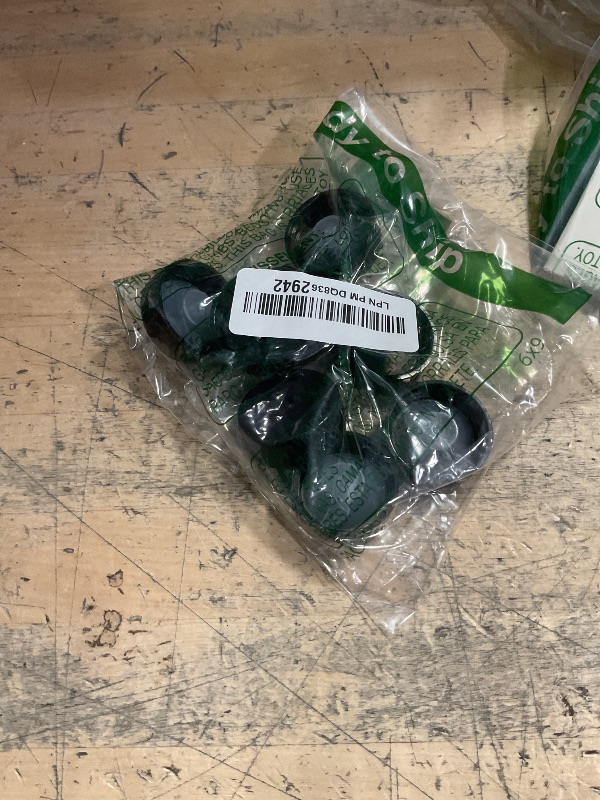 Photo 1 of 8 Pack of 33-400 Black Airtight Phenolic Poly Cone Insert Caps for 33mm Wide Glass Growler Bottles- Industrial & Food Grade (fits kitchentoolz 32oz Growler)