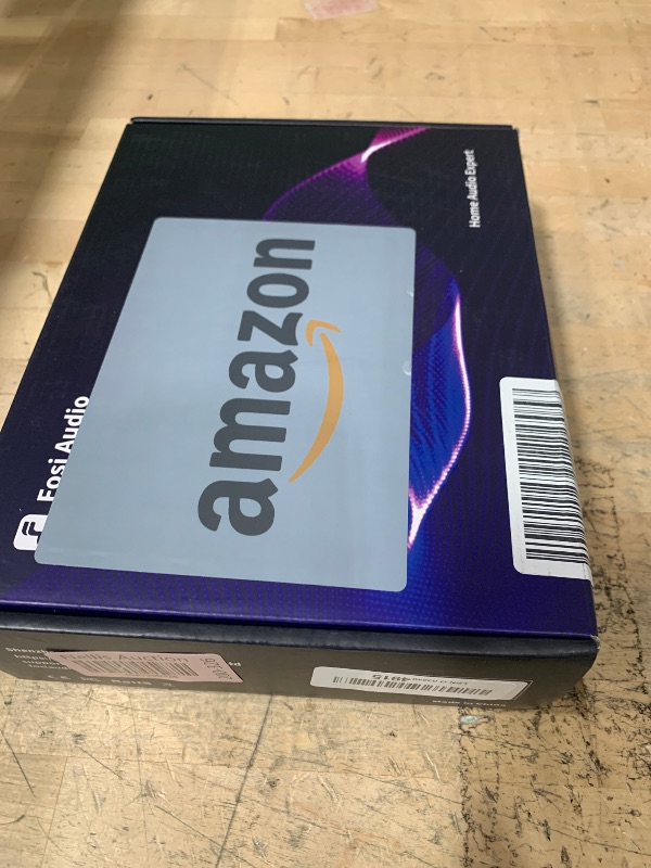 Photo 1 of Fosi Audio Box X5 Phono Preamp for Turntable, Mini Preamplifier Home Audio for MM & MC Cartridge Turntable/Phonograph Record Player/Active Speakers, 4-Level Adjustable Gain 38/48/56/66 dB with RCA