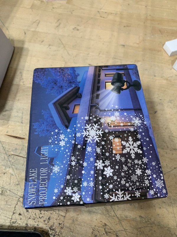 Photo 1 of 2024 Dynamic Snowflake Projector with Upgraded Big Dual-Head, Waterproof Christmas Snow Lights for Winter Indoor Outdoor Party Decorations
