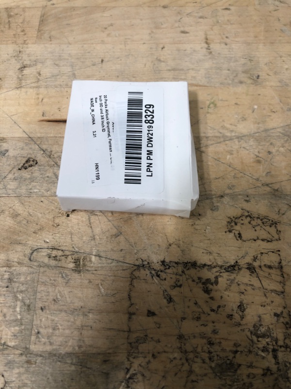 Photo 1 of 20 Packs Airlock Grommet, Fermenter Lid Grommet Silicone for Homebrewing, Straws, Airlock, Beer, Mead, Wine, Silicone Bucket Fermenter Lid, 5/8 Inch OD and 3/8 Inch ID