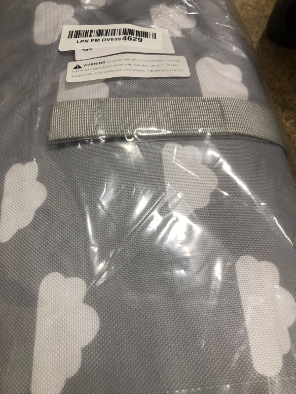 Photo 1 of 3-in-1 Portable Diaper Changing Pad Mat with Swaddle Strap Waterproof Foldable Lightweight Travel Station with Dual Storage Pockets, Built-in Pillow, Wipes Holder, Shower Gift for Newborns Girls, Boys