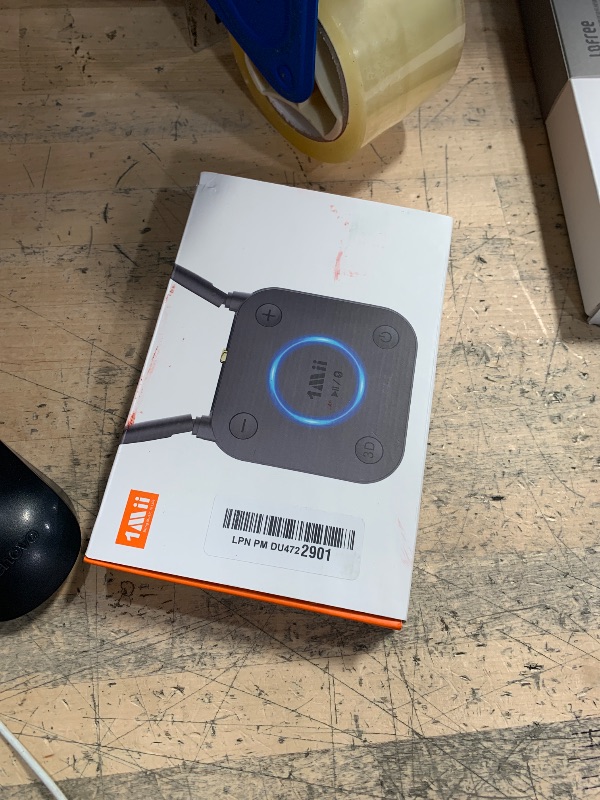 Photo 1 of [Upgraded] 1Mii B06Pro Long Range Bluetooth Receiver, HiFi Wireless Audio Adapter, Bluetooth 5.1 Receiver with 3D Surround aptX HD Low Latency Optical RCA AUX 3.5mm Coaxial for Home Stereo System