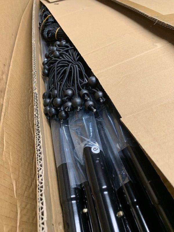 Photo 1 of MR Ball Stop Net System 30’x12’, Movable Heavy Duty Backstop Net, 2 in 1 Multi-Sport Stop Netting, Ball Barrier Sports Practice Barrier Net for Professional, College and Grade School Training