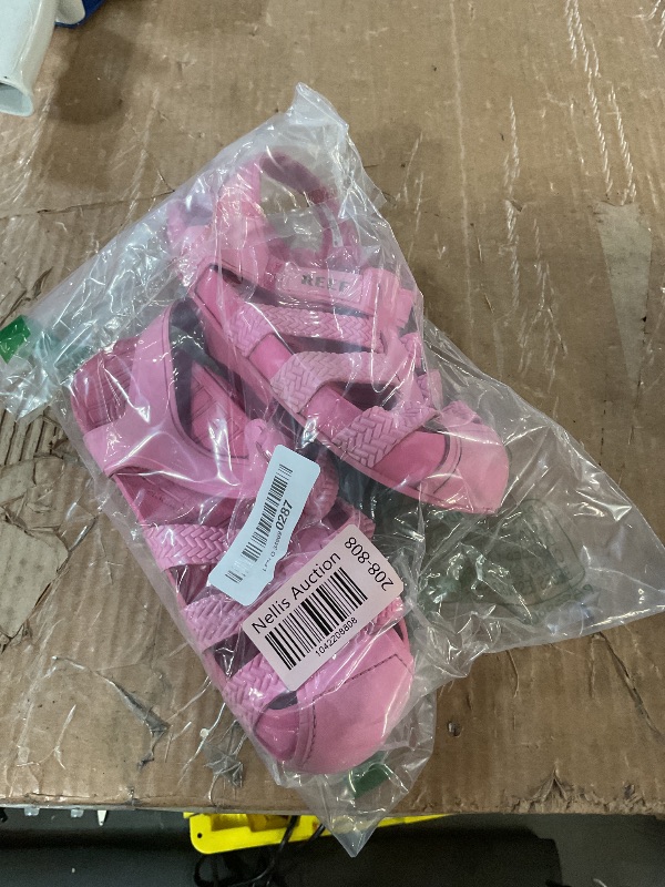 Photo 1 of (SIZE 1) (USED/FAIR) (BAGGED) Reef Kids Girls Sandals, Kids Water Beachy, Malibu, 1