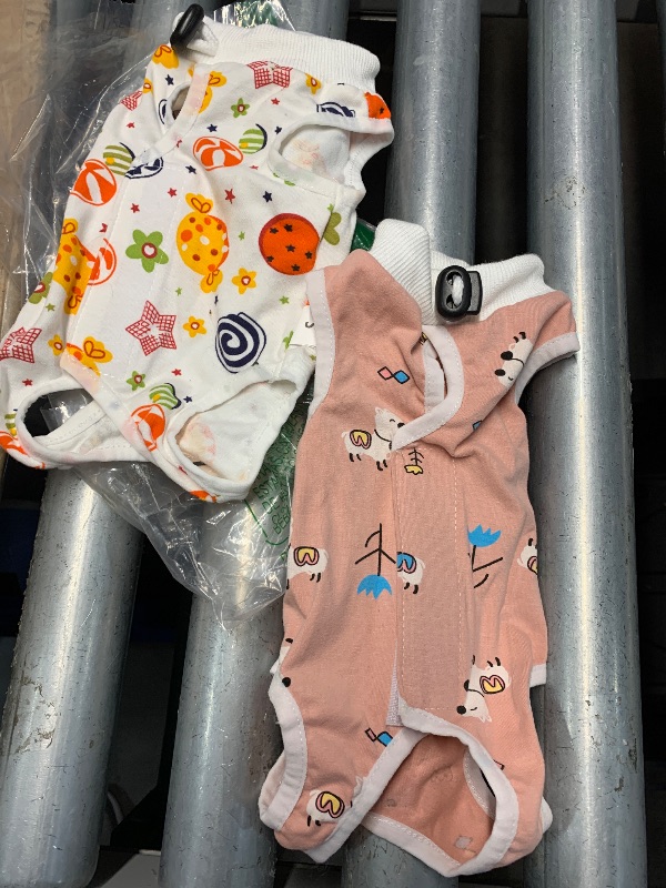 Photo 1 of (used)(see images) ANWA 2 Pack Cat Recovery Suit - Breathable Cat Onesie for Cats After Surgery Female, Kitten Surgery Recovery Suit Female Abdominal Wounds