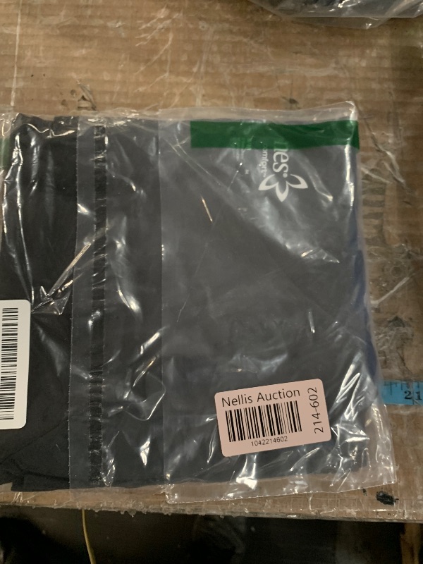 Photo 1 of (MEDIUM) (BAGGED) (USED/FAIR) Hanes Women's Stretch Cotton Raglan Sleeve Tee, Black, Medium