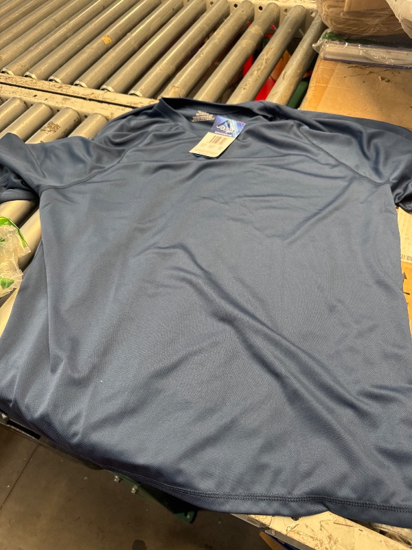 Photo 1 of *** XX-Large******
Kanu Surf Men's Standard Short Sleeve UPF 50 Swim Rash Guard Sun Shirt (Regular & Extended Sizes), Navy, XX-Large