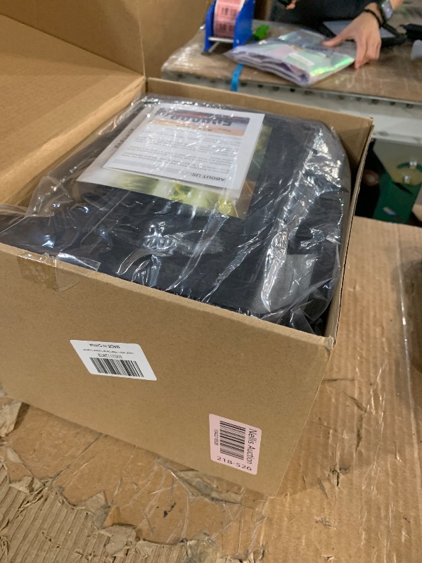 Photo 1 of BASENOR 2025 2026 Tesla Model Y Trash Can, Rear Center Console Organizer with Anti-Slip Lid Cover, Rear Bin Backseat Storage Box Garbage Can for 2020-2026 Model Y Juniper Launch Accessories