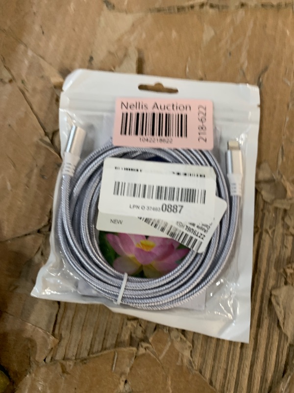 Photo 1 of (Apple MFi Certified) iPhone AUX Cord,Lightning to 1/8 Inch Audio Cable,3.3ft, Headphone Jack Adapter Male Aux Stereo Audio Cable Compatible for iPhone 14/13/12/11/XR/X/8/7 (White)